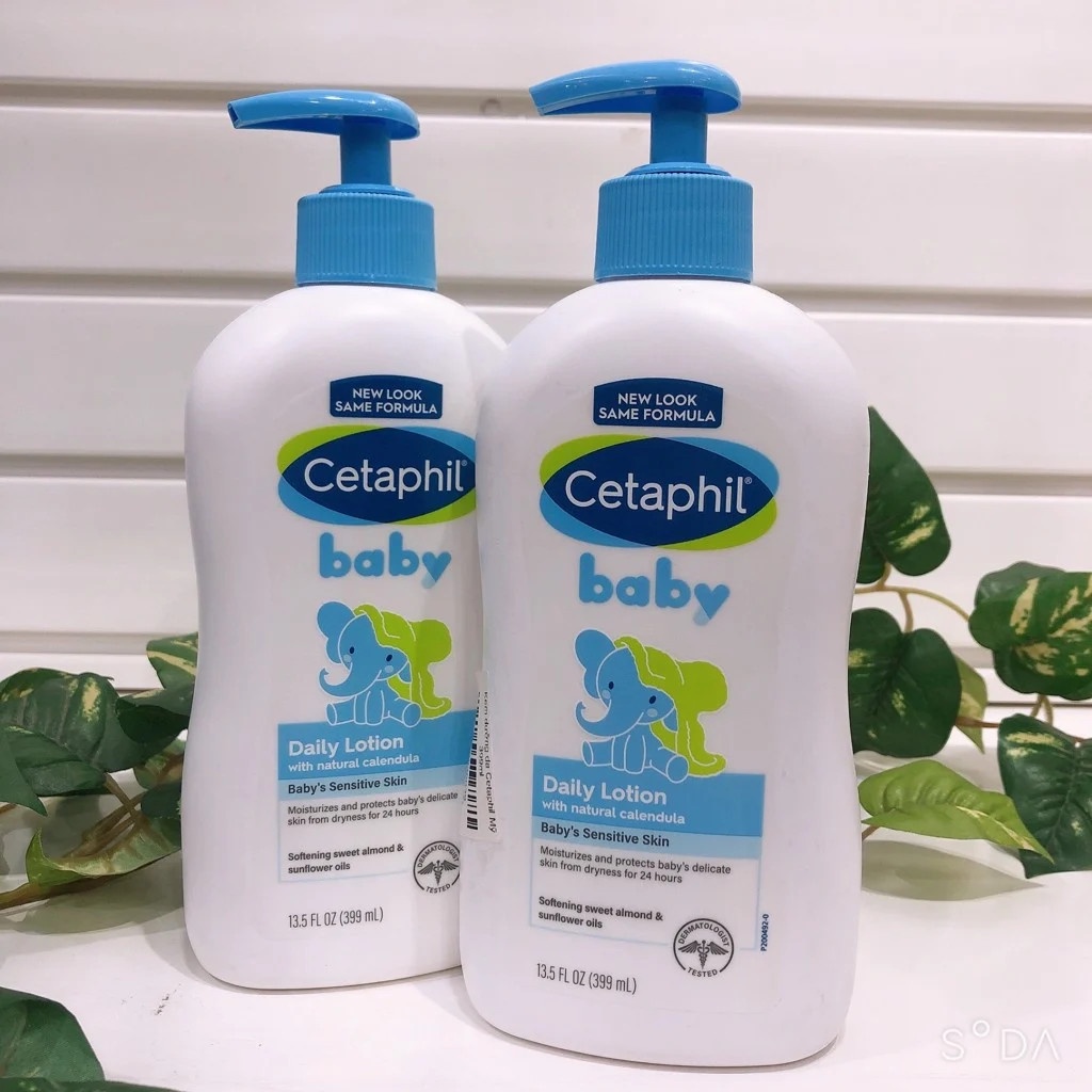 Sữa Dưỡng Ẩm Cetaphil Baby Daily Lotion Cho Da Em Bé 399ml/198ml | Minizon Kids