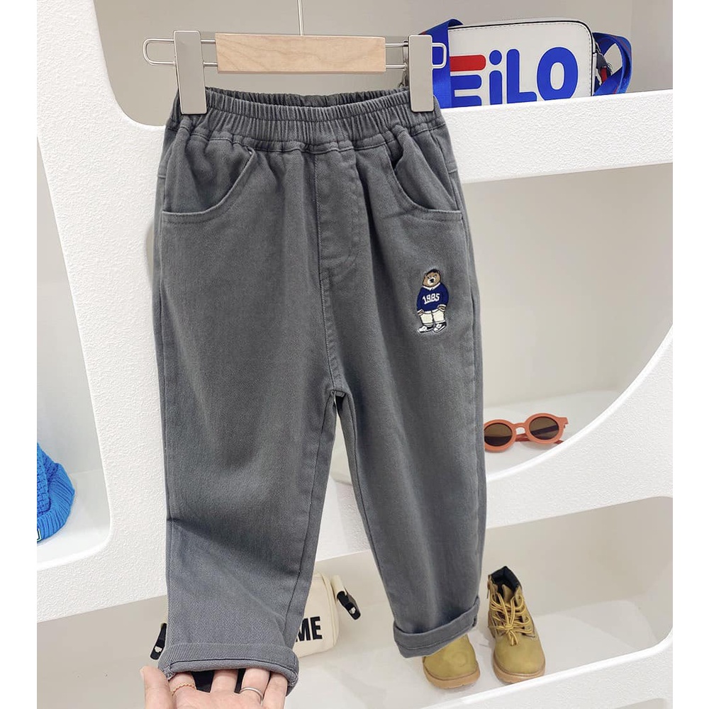 Quần dài kaki cho bé trai bé gái BAE KIDS 14kg đến 40kg