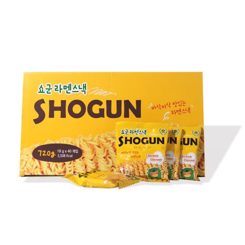 Mì trẻ em Shogun vị gà gói 18g