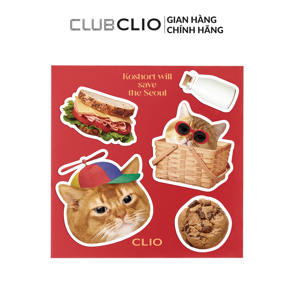 [Phiên bản giới hạn] Phấn Nước Che Khuyết Điểm Clio Kill Cover The New Founwear 15g (Tặng kèm lõi+sticker ngẫu nhiên)