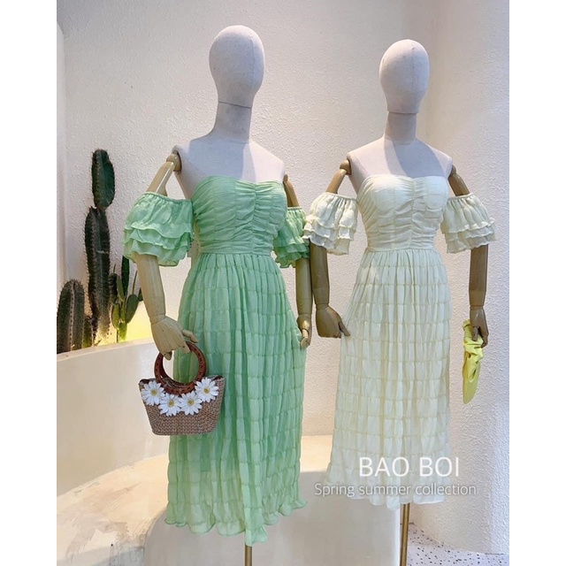 Váy trễ vai siêu xinh