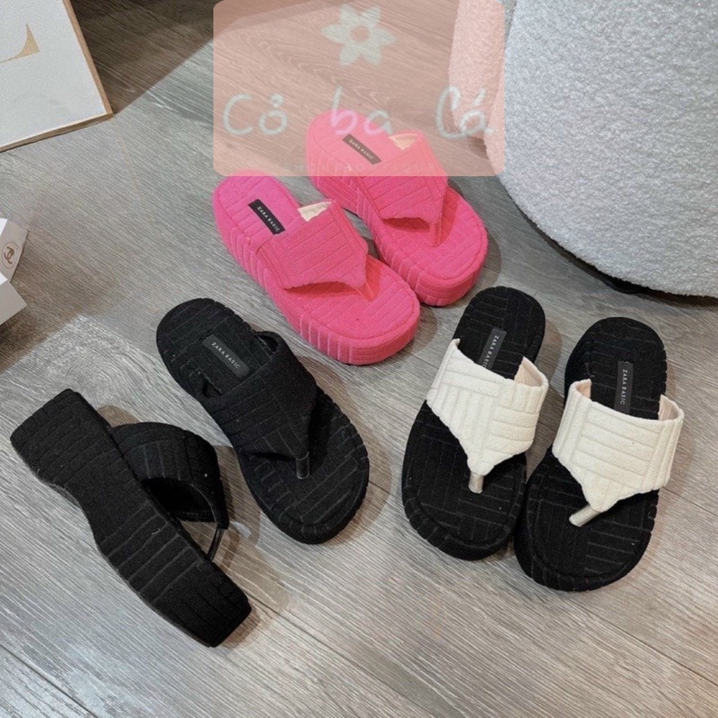 DÉP XUỒNG COBALA SHOES - DÉP ĐẾ BẰNG PHONG CÁCH THỜI TRANG NỮ QUAI QUANG BẢNG TO D23044900