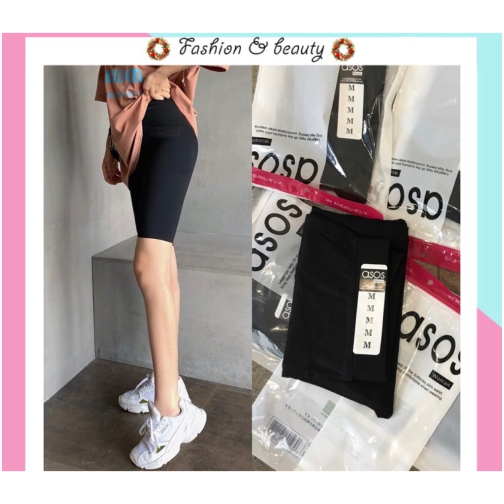Quần Legging Cạp Cao nâng mông cotton