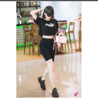 Quần Legging Cạp Cao nâng mông cotton