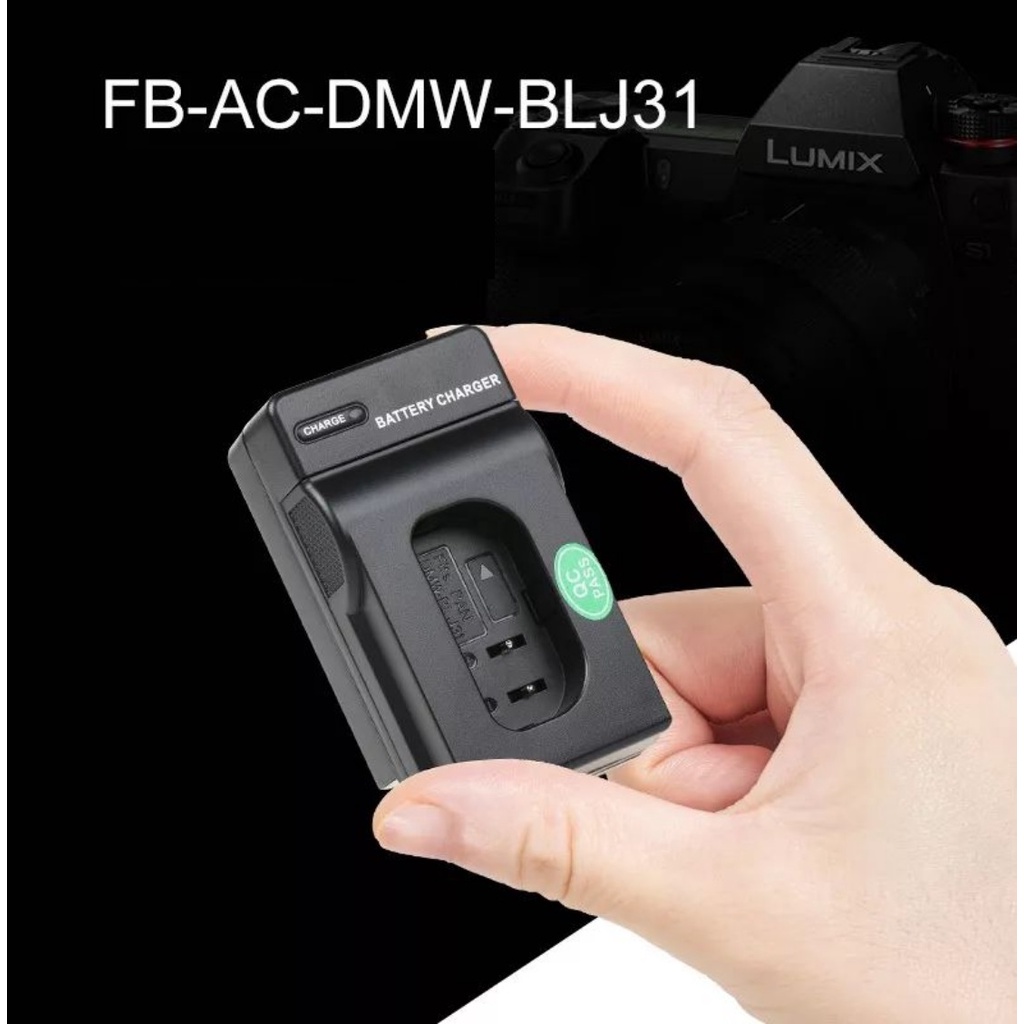 Pin, Sạc thay thế chính hãng dùng cho máy ảnh Panasonic Lumix S1, S5 : DSTE DMW-BLK22 & Kingma DMW-BLJ31