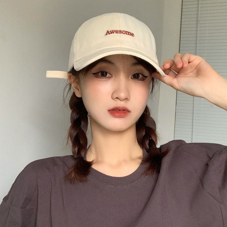 Mũ Lưỡi Trai Thêu Chữ Thời Trang Năng Động Cho Nữ