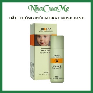 Moraz Nose Ease - Dầu thông mũi: Chống Cảm, giảm triệu chứng Nghẹt Mũi, Sổ Mũi