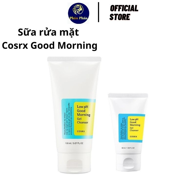 Sữa Rửa Mặt Cosrx Low pH Good Morning Gel Cleanser 150ml/50ml Chính Hãng- phanphan_cosmetics