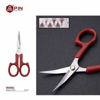 Kéo bổ cơi 1553 hãng Pin mũi cong cắt chỉ, cắt chỉ thêu mũi nhọn