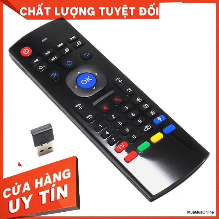 Chuột Bay Kiêm Bàn Phím Không Dây Và Remote Thông Minh Air Mouse Km900