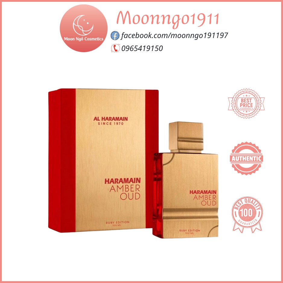 Nước Hoa Haramain Amber Oud Ruby Edition