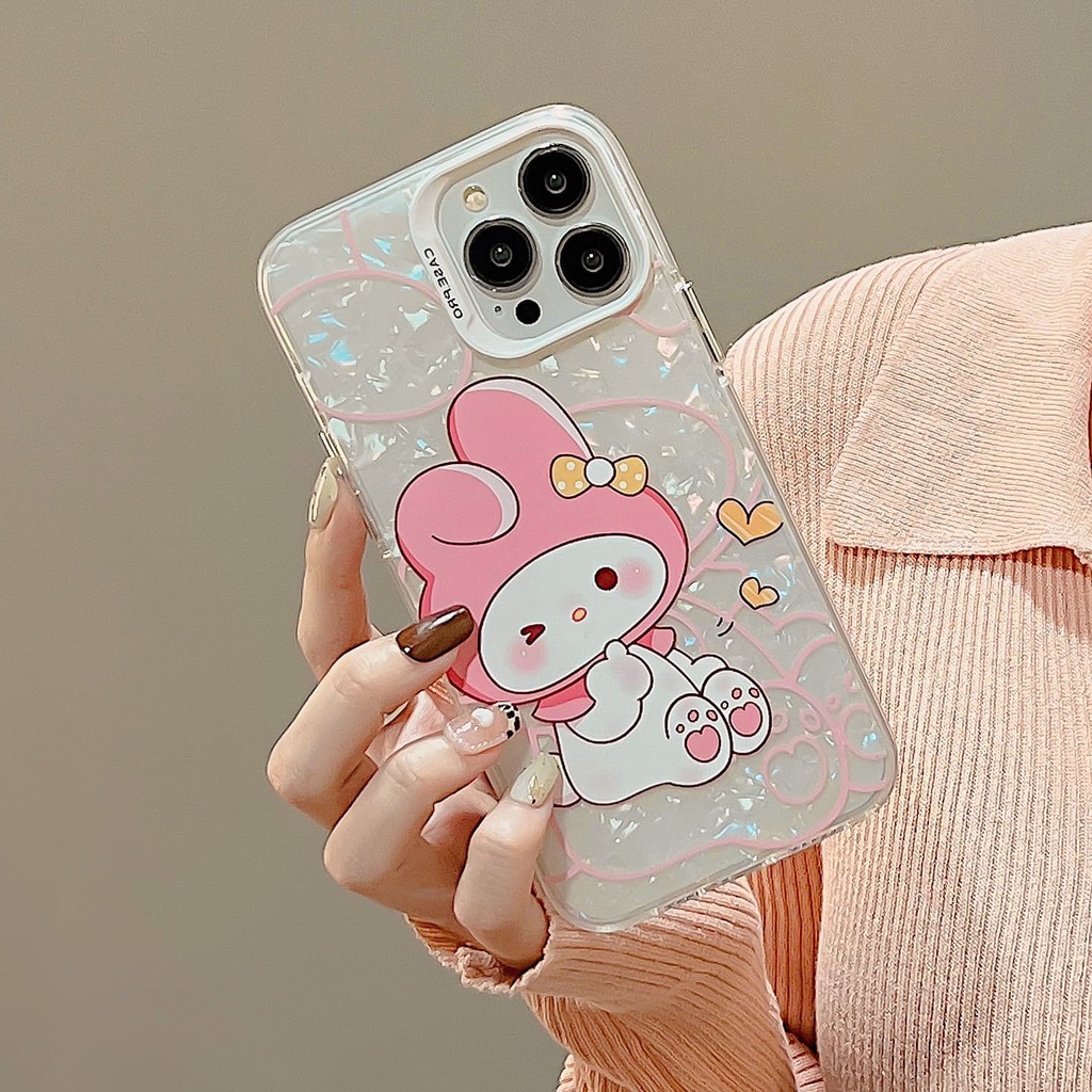Ốp Điện Thoại Chống Sốc Màu Laser Họa Tiết Hoạt Hình Cho iPhone 14Promax 14Pro 14 13Promax 13Pro 13 12Promax 12Pro 12 11