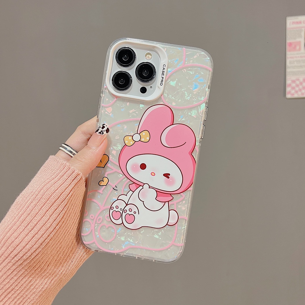 Ốp Điện Thoại Chống Sốc Màu Laser Họa Tiết Hoạt Hình Cho iPhone 14Promax 14Pro 14 13Promax 13Pro 13 12Promax 12Pro 12 11