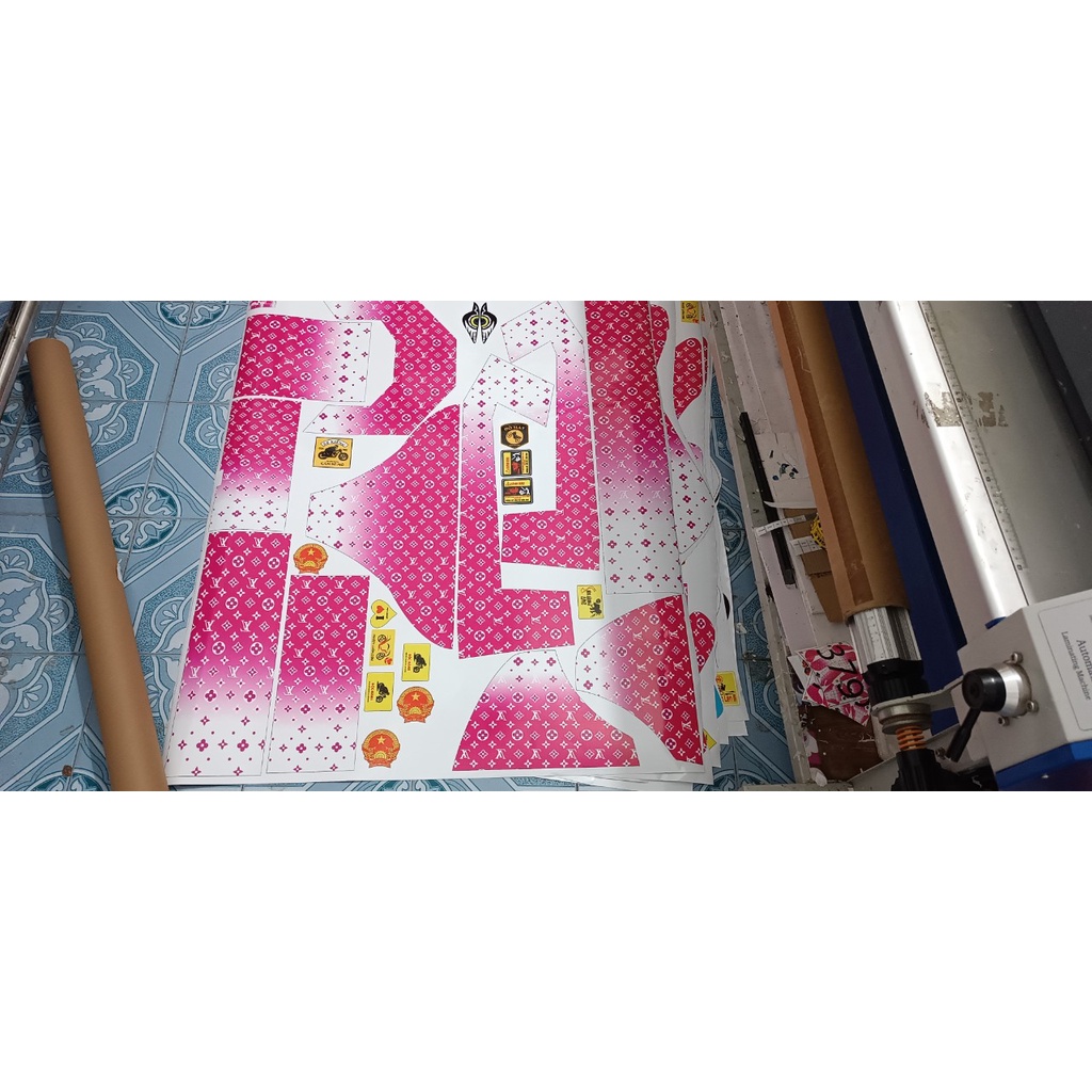 TEM TRÙM XE ĐIỆN 133S - LV HỒNG MỚI