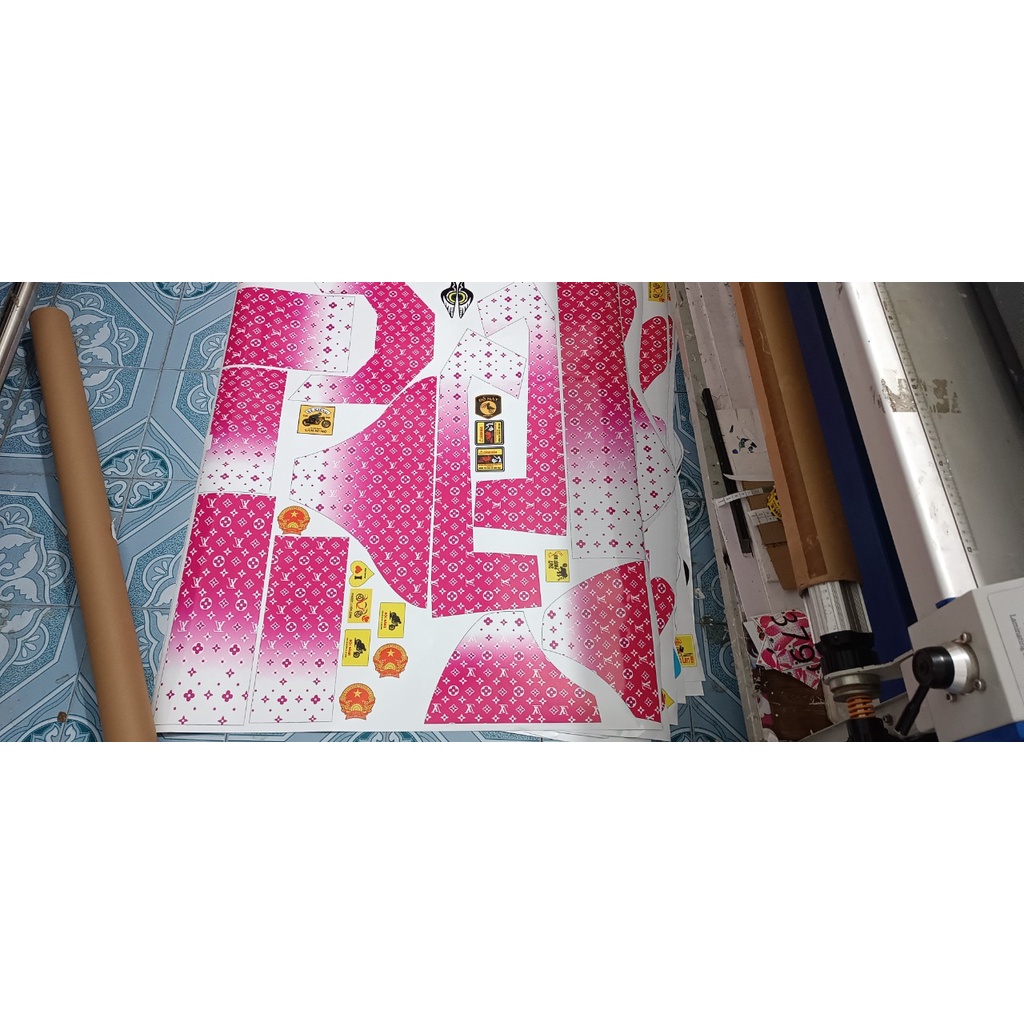 TEM TRÙM XE ĐIỆN 133S - LV HỒNG MỚI