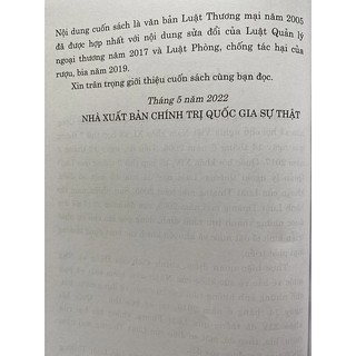 Sách- Luật Thương mại (Hiện hành) (Sửa đổi năm 2017, 2019)