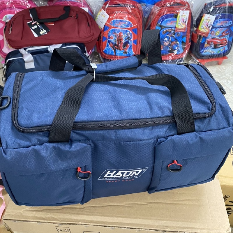Túi du lịch túi xách đựng hành lý gấp gọn Hasun 671 phom rộng  KT 51 x 28 x 25 cm