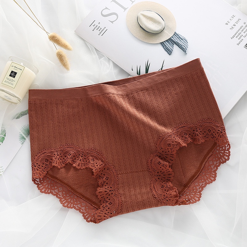 Quần Lót Ren Thoáng Khí Thấm Hút Mồ Hôi Phong Cách Mới Quyến Rũ Cho Nữ