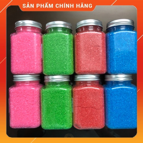 Hộp đường màu làm kẹo bông , 4 Hộp Đường Màu Ngẫu Nhiên