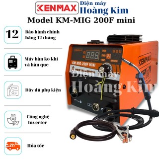 Máy hàn mig không dùng khí - kenmax - sasuke - mig 200 f mini - thợ và gia đình - máy hàn điện tử