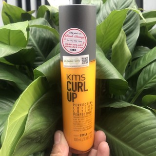 Sữa dưỡng tạo kiểu tóc xoăn hoàn hảo KMS Goldwell CURL UP Perfecting Lotion 100ml *new*