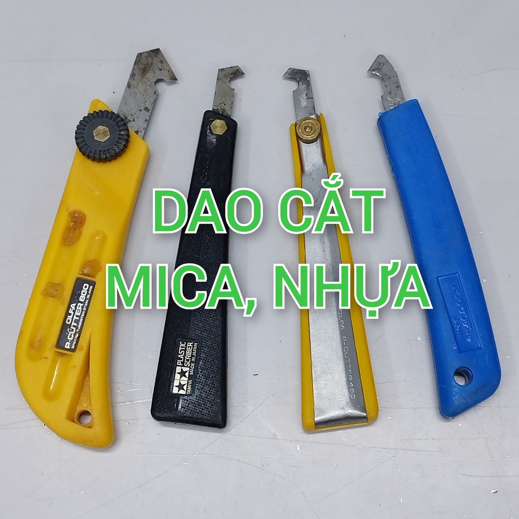 Dao cắt mica, cắt nhựa Olfa, NT Cutter hàng bãi Nhật