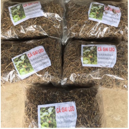1kg Cà gai leo khô hàng chuẩn loại 1 giải độc, hạ men gan, làm mát gan, bảo vệ lá gan cho gia đình