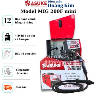 Máy mig không dùng khí - sasuke - kenmax mig 200f mini - tặng full phụ kiện