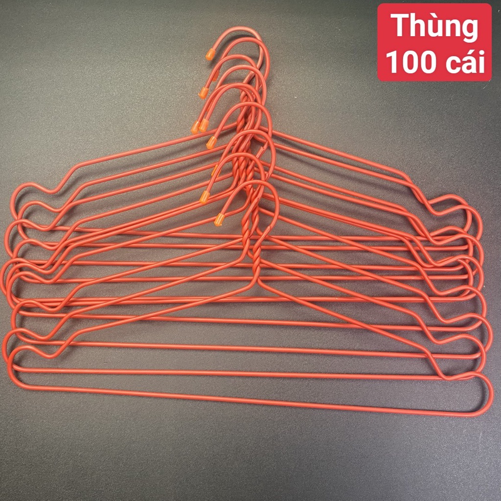 Móc treo quần áo chuyên dùng cho cửa hàng giặt ủi - Móc nhựa DL ( Thùng 100 cái).