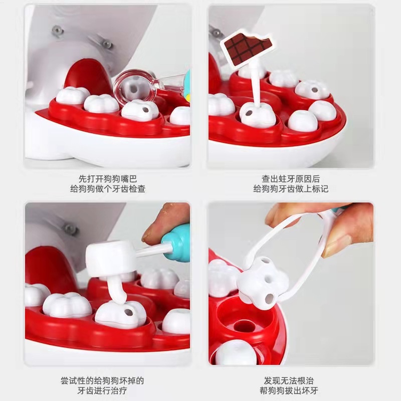 Bộ Đồ Chơi Bác Sĩ Nha Khoa Vui Nhộn Cho Thú Cưng