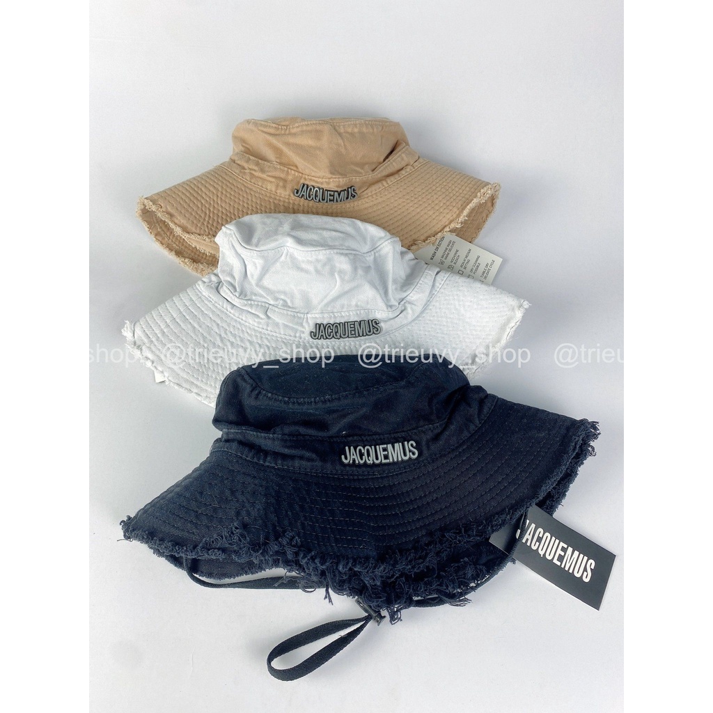 Mũ bucket nam nữ thể thao thời trang Hàn Quốc thiết tua rua dây quay J@CQUE - TRIEUVY