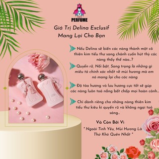 {Chính Hãng} Nước Hoa Nữ 𝐃𝐞𝐥𝐢𝐧𝐚 𝐄𝐱𝐜𝐥𝐮𝐬𝐢𝐟