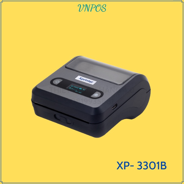 Máy in hóa đơn Bluetooth cầm tay Xprinter P3301B