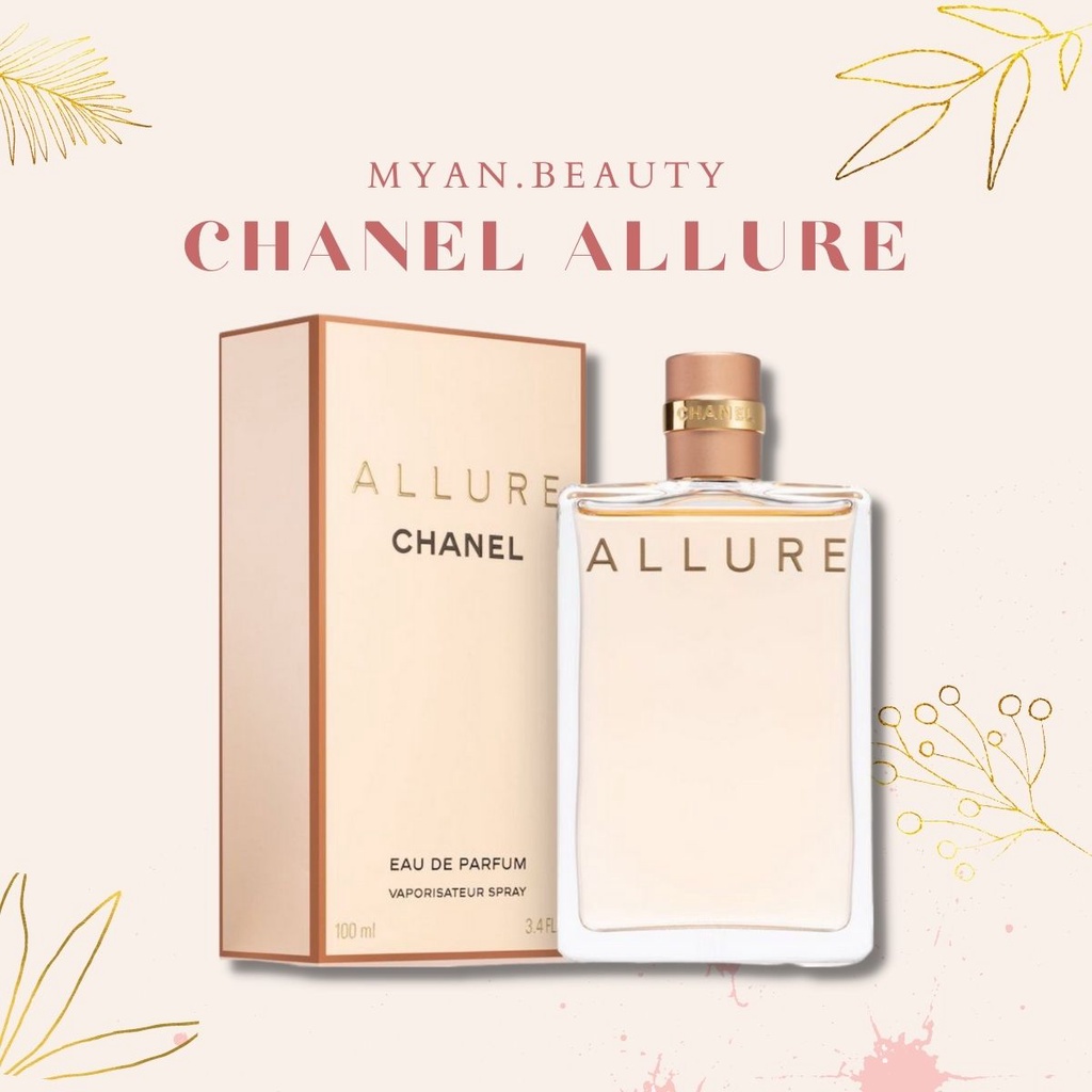 Nước Hoa Nữ Allure For Woman EDP Dung Tích 100ml - Dầu Thơm Nữ Duyên Dáng Thu Hút Thuần Khiết Tự Nhiên