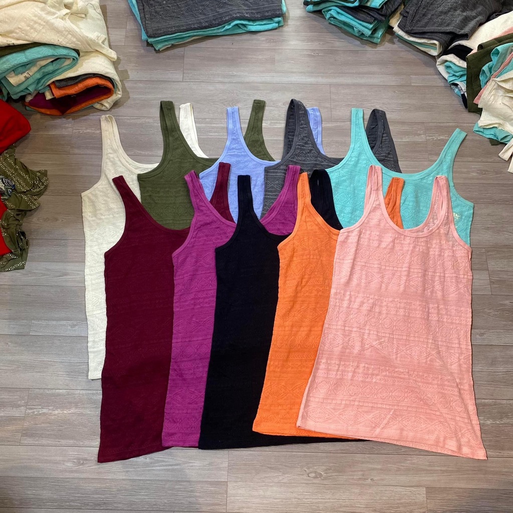 T&DShop Áo T@nh Nữ, Áo 2 Dây Bản To Nữ, Chất Cotton Mềm Mát, Hàng Việt Nam Xuất Khẩu.
