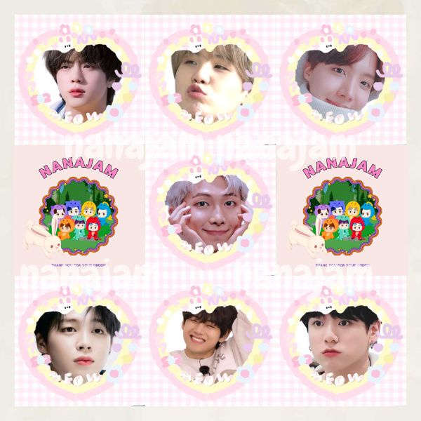 SET STICKER NIÊM PHONG BTS, BLACKPINK, NCT DREAM, NCT 127