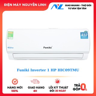 Hic09tmu - freeship - điều hoà funiki 1 chiều inverter 9000 btu hic09tmu