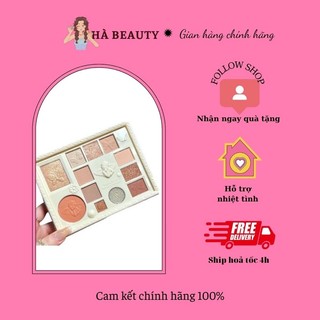 Bảng phấn mắt Mugeleen vỏ ren 12 ô Qúy Tộc nội địa Trung