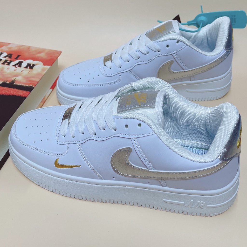 Giày _Nike Air Force 1 full trắng nam nữ, giày af1 trắng bản đẹp mê li 2023