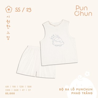 Punchun - Bộ ba lỗ cho bé 6M đến 5Y