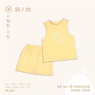 Punchun - Bộ ba lỗ cho bé 6M đến 5Y