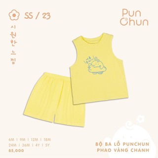 Punchun - Bộ ba lỗ cho bé 6M đến 5Y