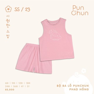 Punchun - Bộ ba lỗ cho bé 6M đến 5Y