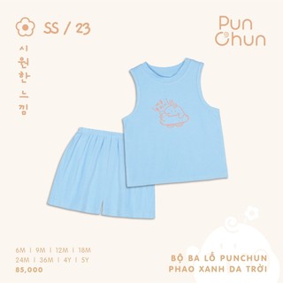 Punchun - Bộ ba lỗ cho bé 6M đến 5Y