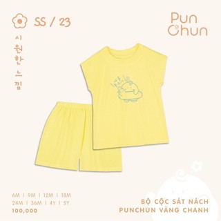 (PUNCHUN) Bộ cộc sát nách Punchun 2023