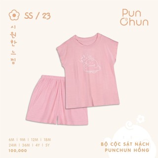 (PUNCHUN) Bộ cộc sát nách Punchun 2023