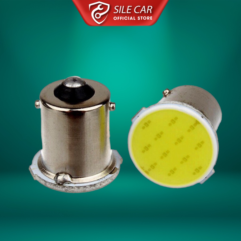BÓNG ĐÈN LED XI NHAN, ĐÈN HẬU, PHANH, LÙI 12 LED COB Chân 1156 Hoặc 1157 Cho Xe Máy, Ô Tô 12V - 24V (Giá 1 Bóng)