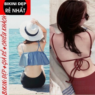 Bikini 2 mảnh basic buộc dây