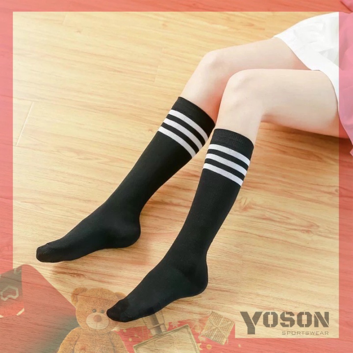 Tất Chân Dài Vớ Chân Nữ Thể Thao Tập Gym Yoga Aerobic Cầu Lông Đi Chơi