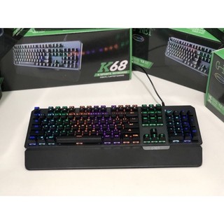 Bàn Phím Cơ G-Net K68 (Blue Switch) - Led Rainbow